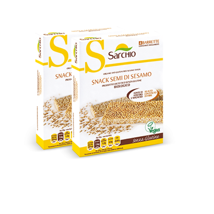 Sarchio Snack With Sesame Seeds Gluten Free 80g