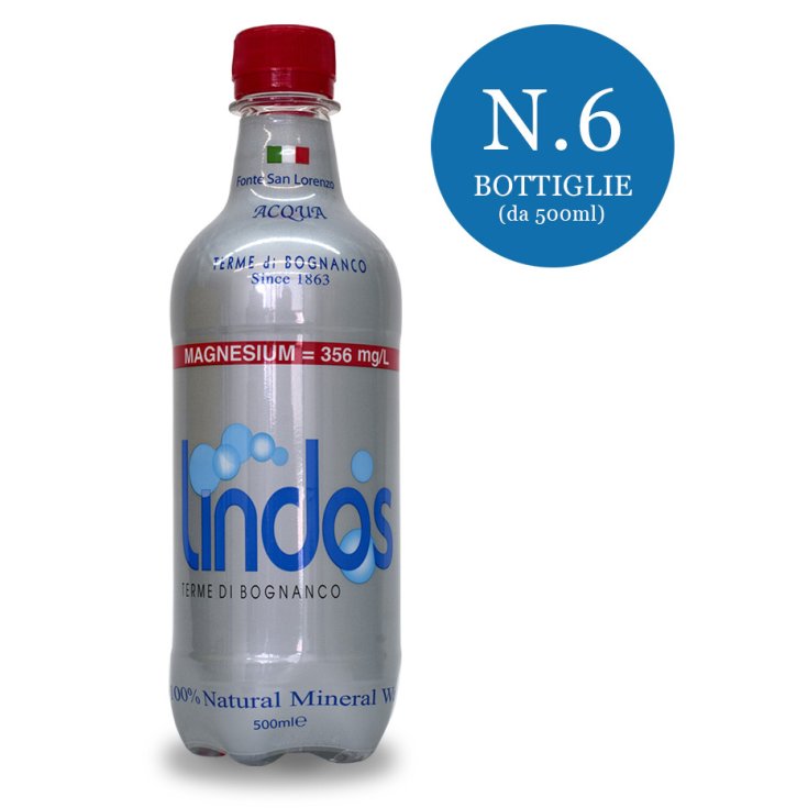 Lindos Mineral Water 6x500ml