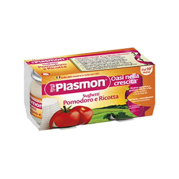 Plasmon Sughetto Tomato And Ricotta 2x80g