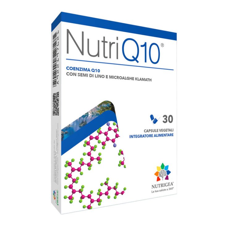 Nutrigea® NutriQ10® Food Supplement 30 Vegetable Capsules