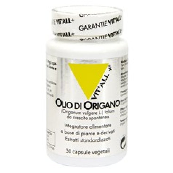 Vit'Al Plus Oregano Oil Food Supplement 30 Capsules 18g