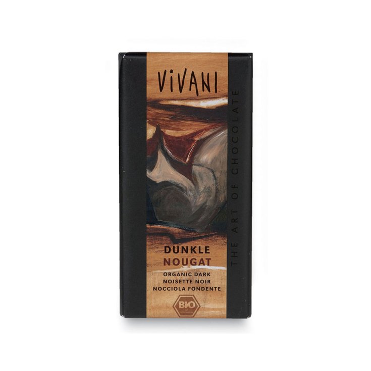 Baule Volante Vivani Dark Chocolate With Hazelnuts Snack 100g