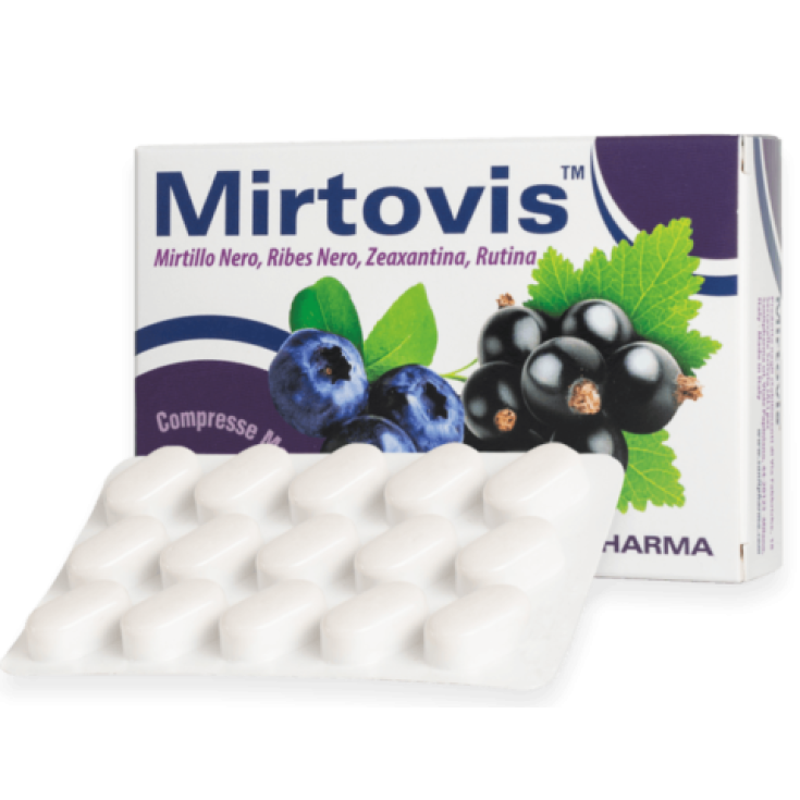 SanitPharma Mirtovis Food Supplement 30 Tablets