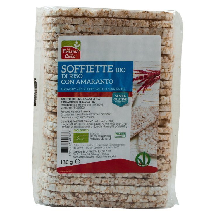 Rice Bellows With Bio Amaranth 130g