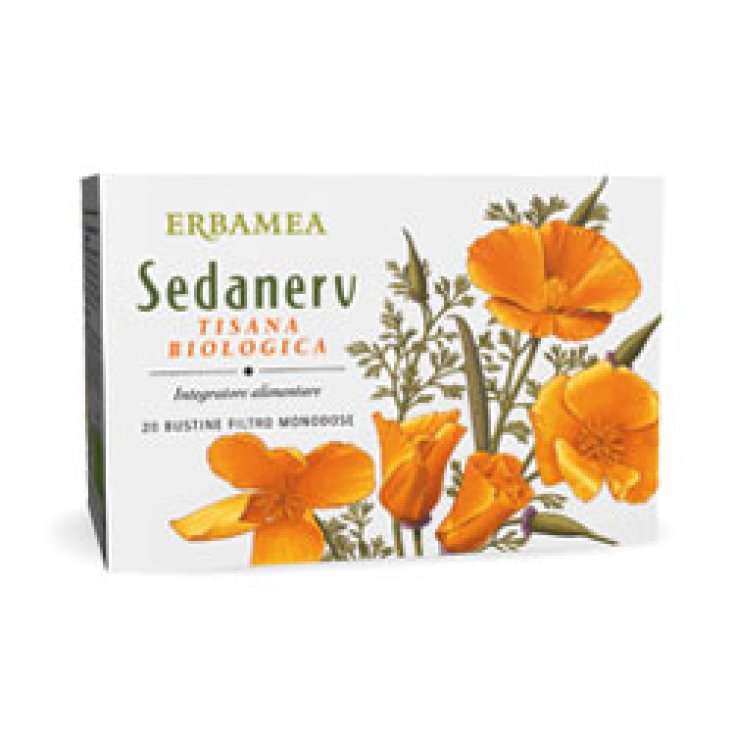 Erbamea Sedanerv Herbal Tea 20 Sachets In Filter