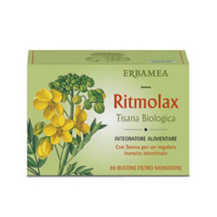 Erbamea Ritmolax Organic Herbal Tea 20 Sachets