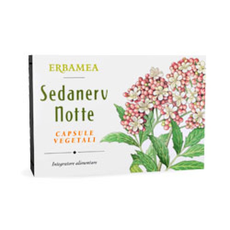 Erbamea Sedanerv Notte Food Supplement 24 Vegetable Tablets