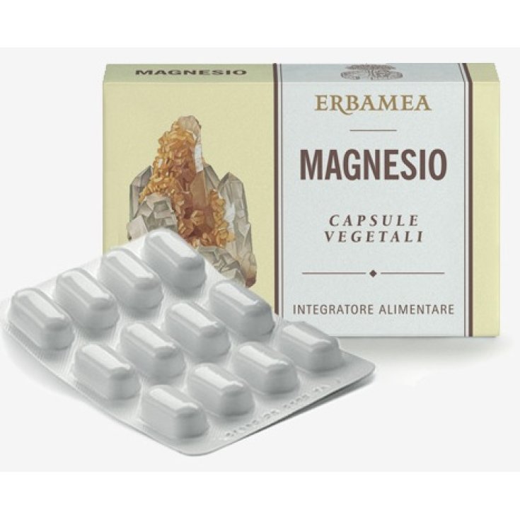 Erbamea Magnesium Gluten Free 24 Tablets 1200mg