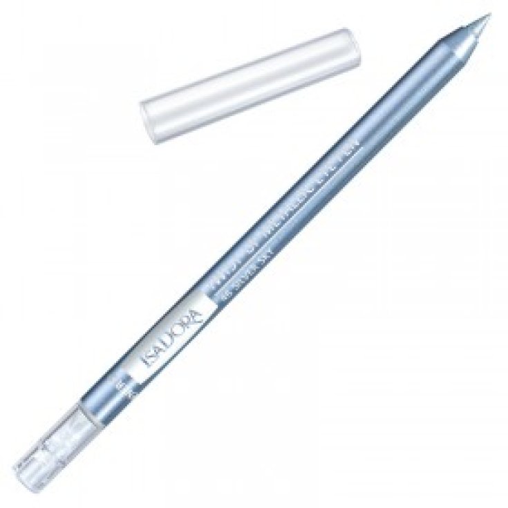 Isadora Twist-up Metallic Eye Pen 46 Silver Sky