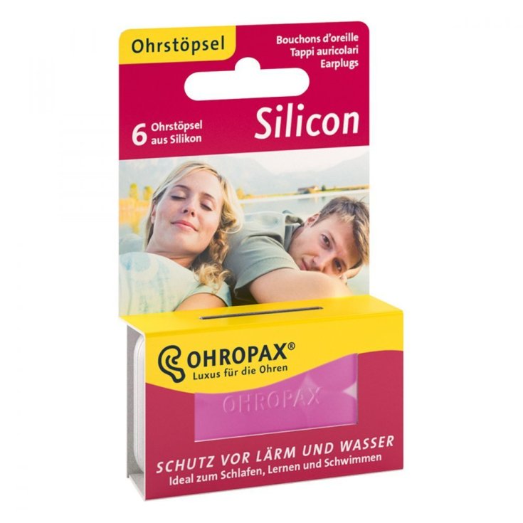 Sofarco Ohropax Silicone Ear Plugs 6 Pieces