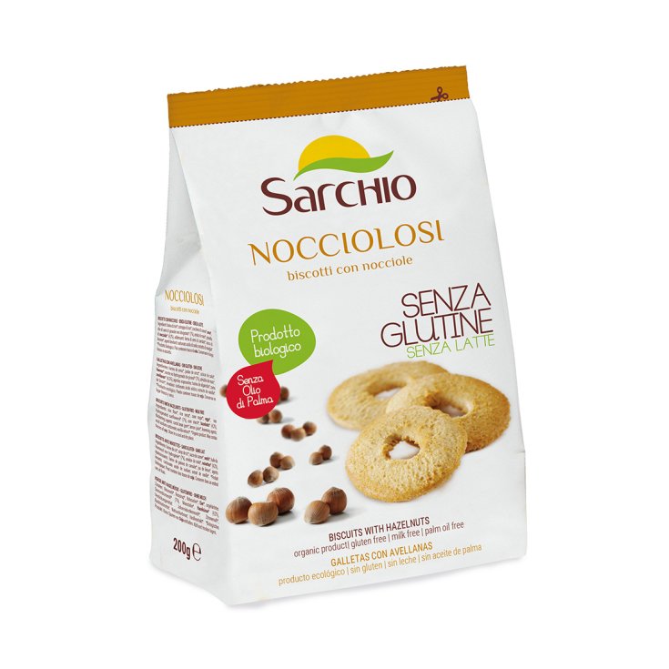 Sarchio Nocciolosi Gluten Free Hazelnut Biscuits 200g