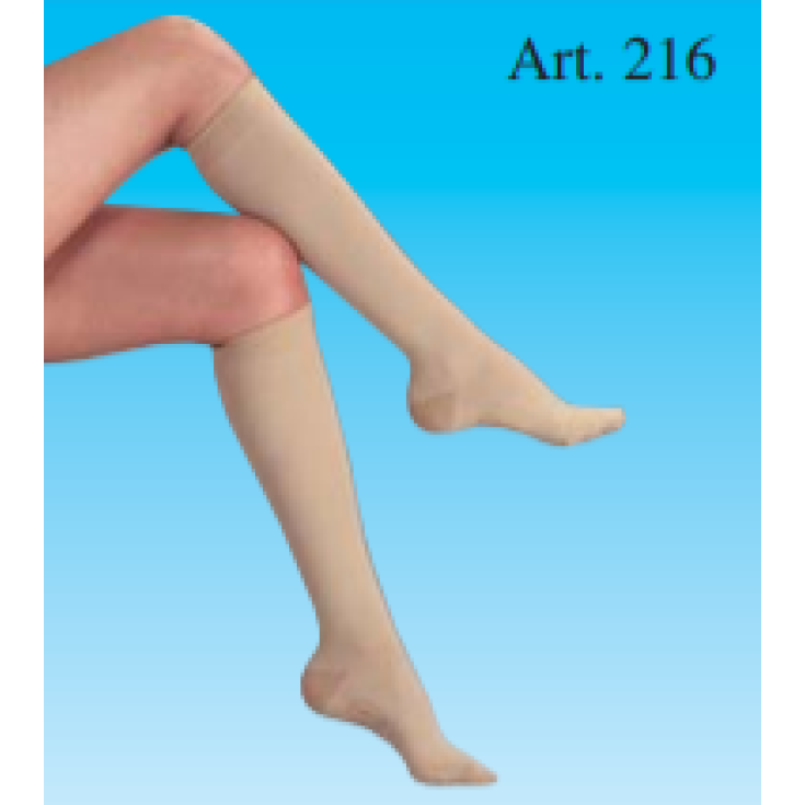 Albert Andrè 216 Knee-highs Therapeutic Line Beige Color Size M Standard