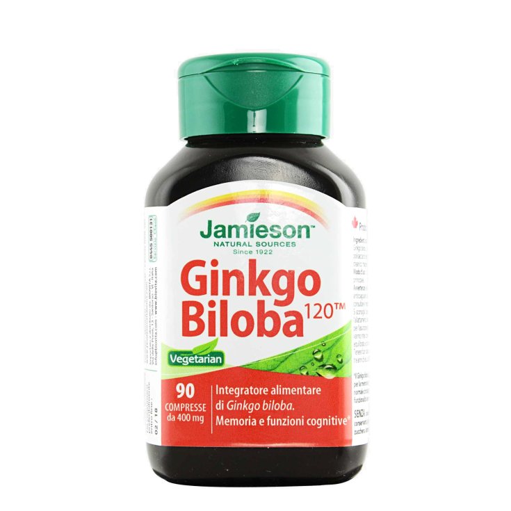 Biovita Jamieson Ginkgo Biloba 120 Tm Food Supplement 90 Tablets