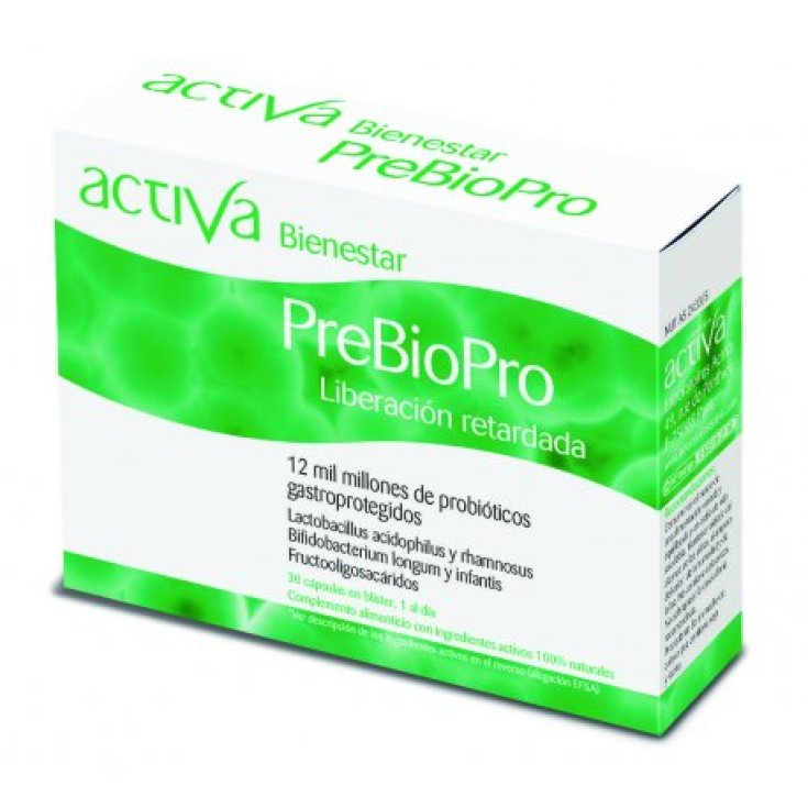 Activa Benessere Prebiopro Food Supplement 30 Capsules
