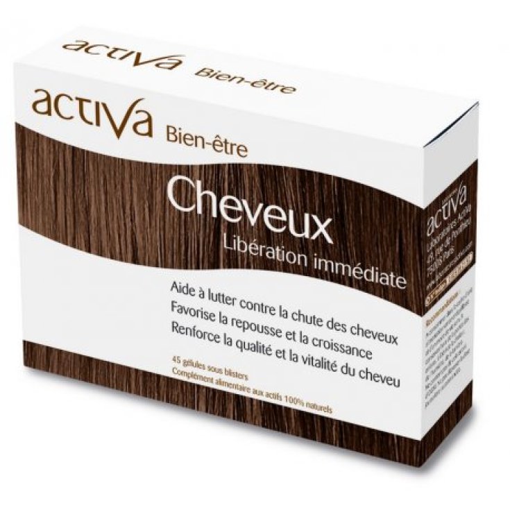 Activa Cheveux Wellness Vitality Hair Food Supplement 30 Capsules