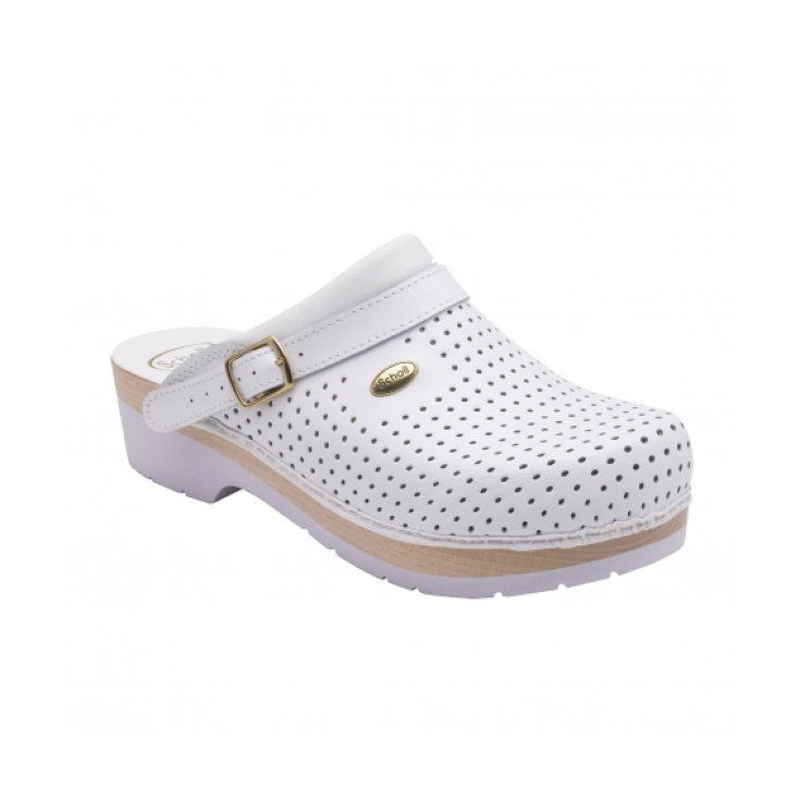 Dr. Scholl's Clog Super Comfort B / s Ce Bycast Color White Size 35 1 Pair