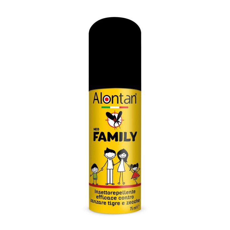 Alontan® Neo Family Insect Repellent Spray Effective Against Tiger Mosquitoes And Ticks 75ml