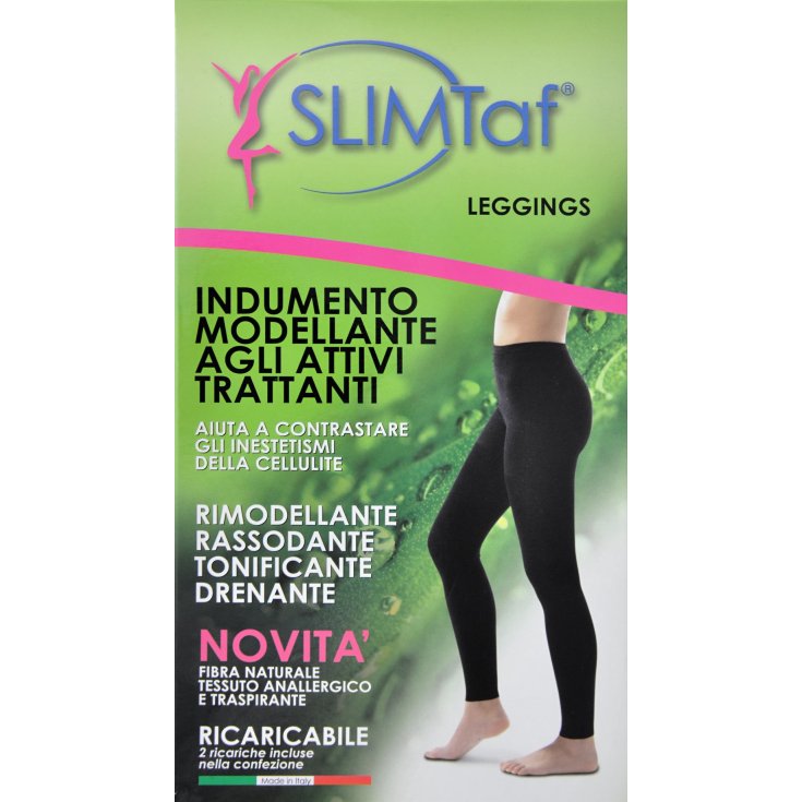 Hosiery Franzoni G. Mauro Slimtaf Leggings Modeling Garment With Natural Actives Size S 1 Pair