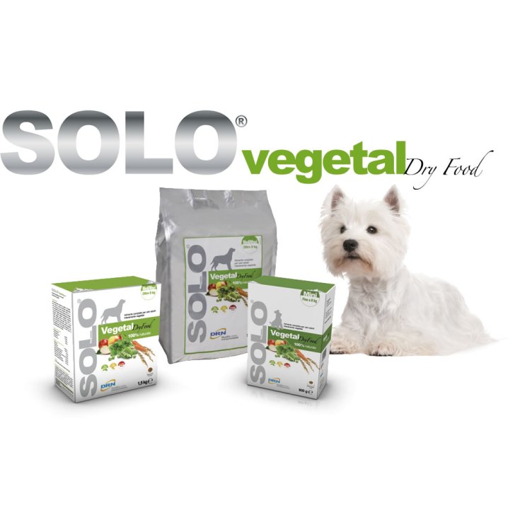 Solo Vegetal Dry Food Complete Dry Vegetable Food for Dogs 1,5kg