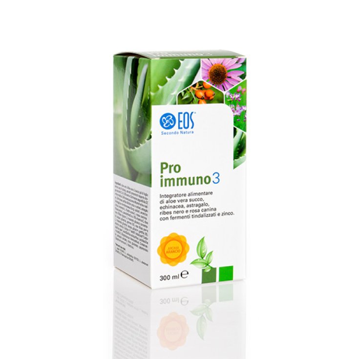 Eos Pro Immuno 3 Food Supplement Orange Taste 300ml