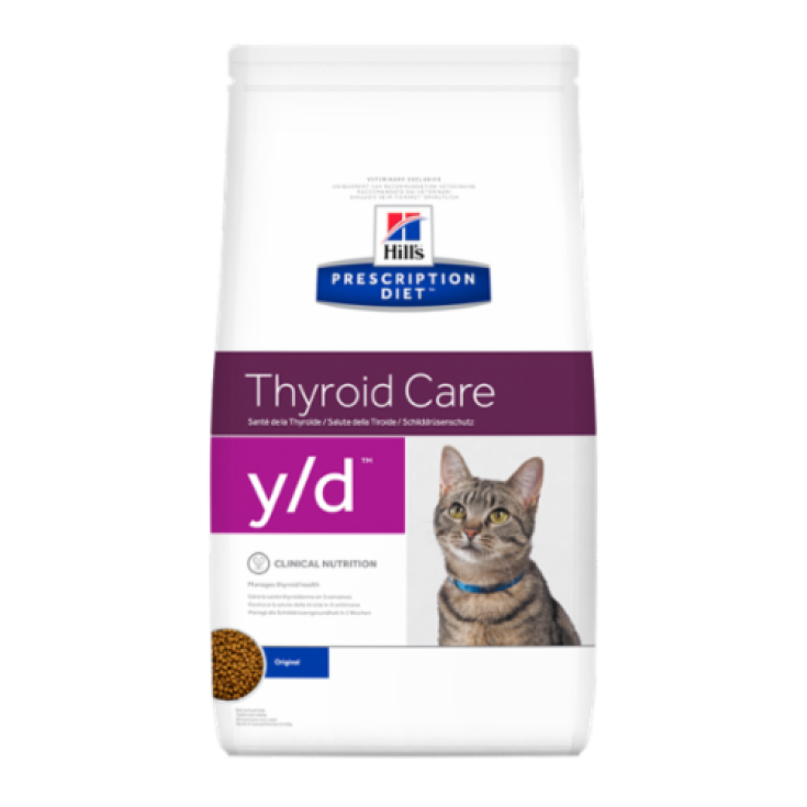 Hill's Prescription Diet Feline y / d Thyroid Care 1,5kg