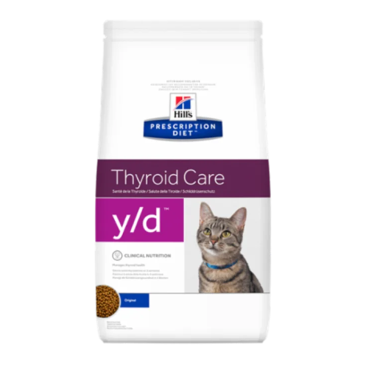 Hill's Prescription Diet Feline y / d Thyroid Care 1,5kg