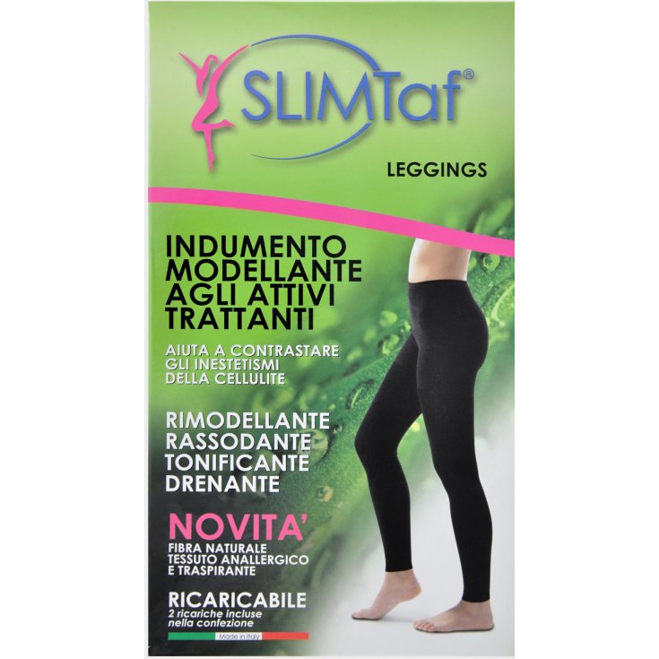 Hosiery Franzoni G.Mauro Slimtaf Leggings Modeling Garment With Natural Actives Size M 1 Pair