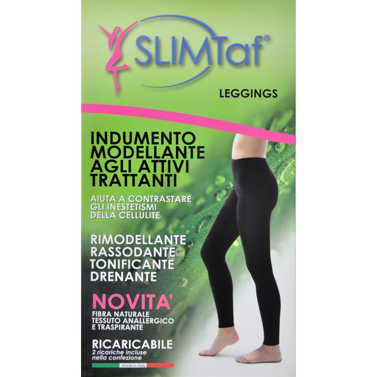 Hosiery Franzoni G.Mauro Slimtaf Leggings Modeling Garment With Natural Actives Size L 1 Pair