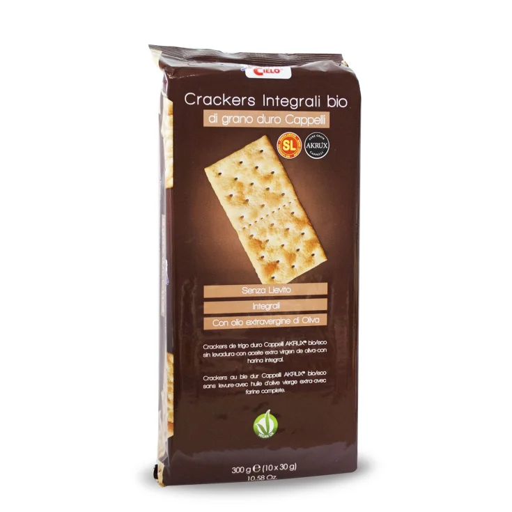 Whole Wheat Crackers Of Durum Wheat Hair 300g