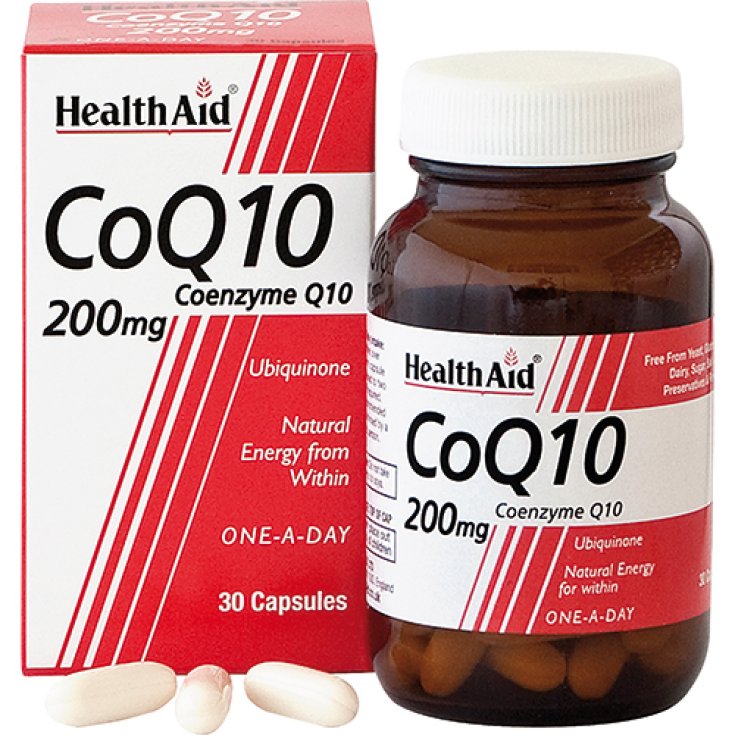 Health Aid Coenzyme Q10 200 Mg 30 Caps