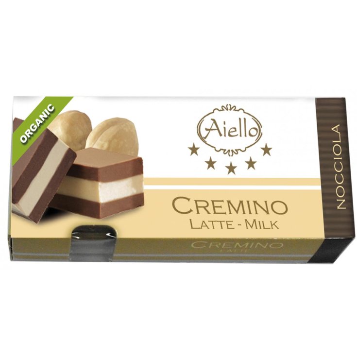 Aiello Cremino Milk With Gluten Free Hazelnuts 100g