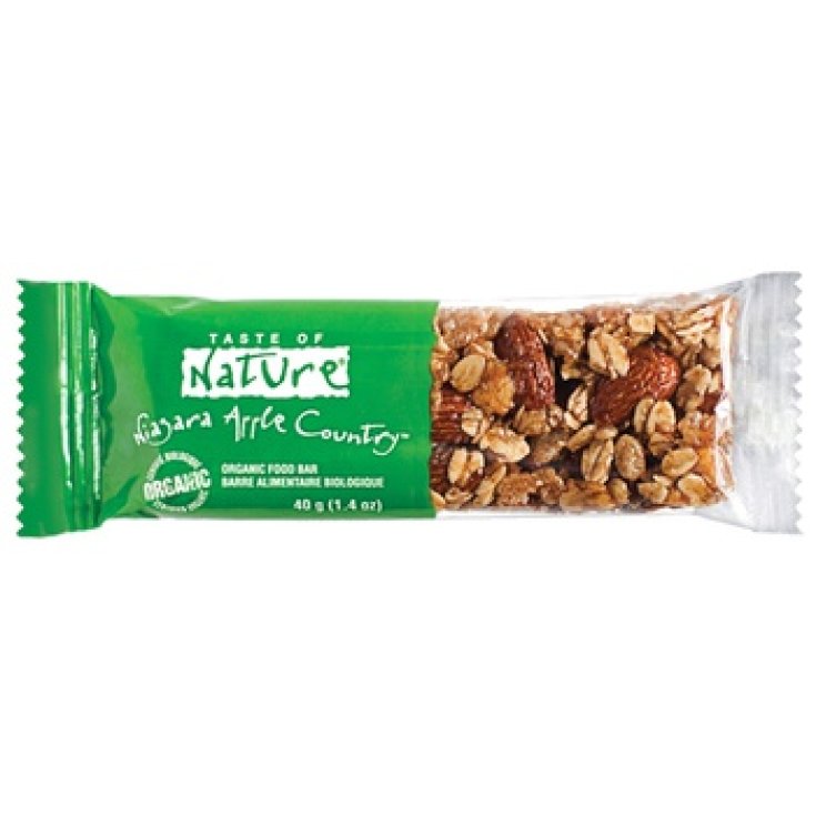 Taste Of Nature Organic Apple Bar 40g