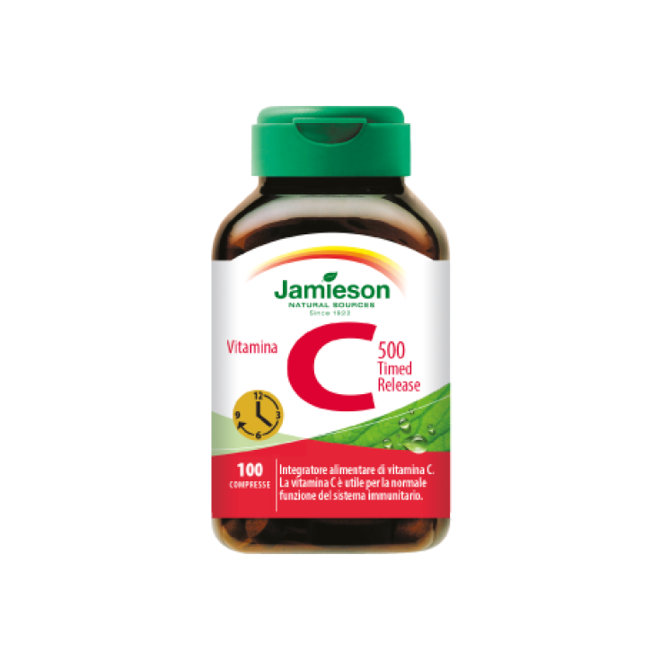 Jamieson Vitamin C 500 Timed Release Food Supplement 100 Tablets