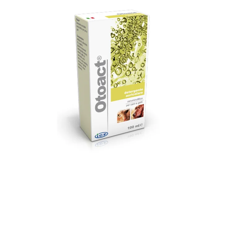 Icf Otoact Ear Cleaner For Dogs And Cats 100ml