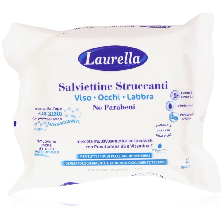 LAURELLA MAKE-UP REMOVER WIPES X 20