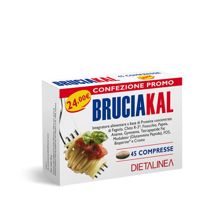 Dietalinea Bruciakal Food Supplement 45 Tablets