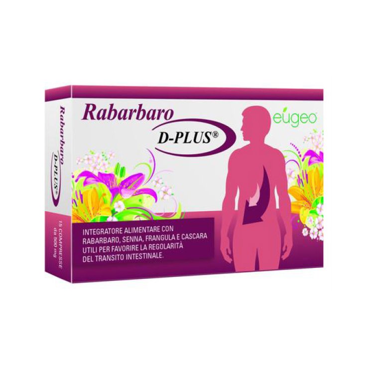 Eugeo Rhubarb D-Plus Food Supplement 15 Tablets