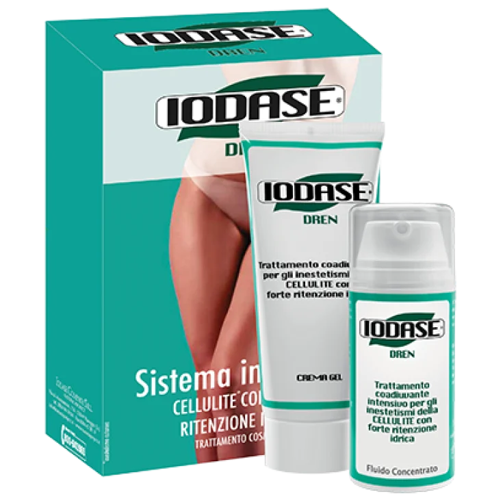 Iodase Dren Crema Duo Pack Cream 200ml + Concentrated Fluid 100ml