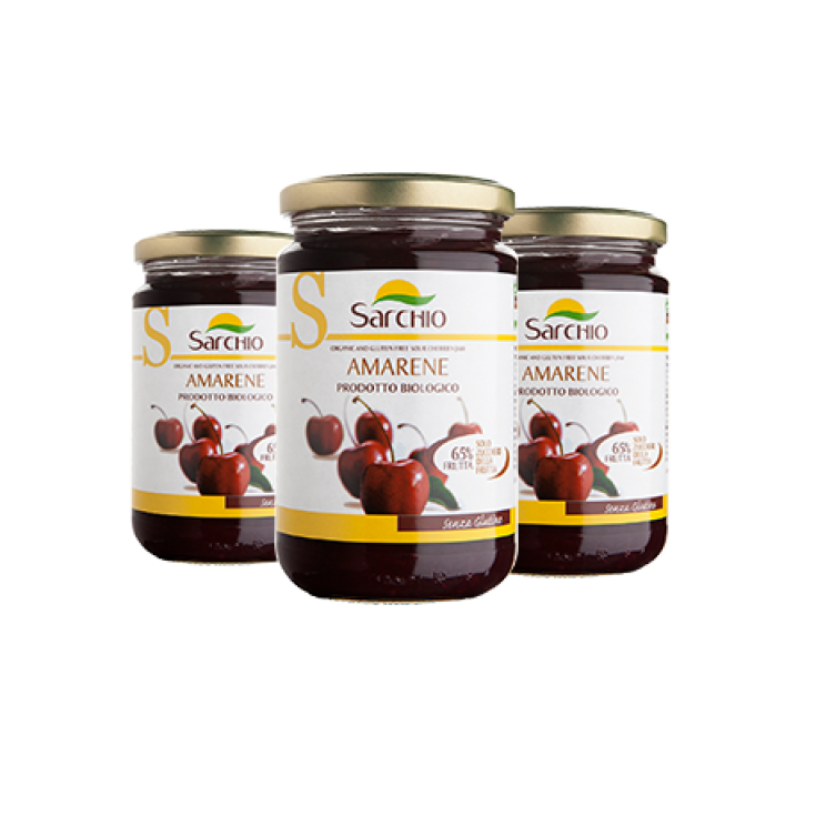 Sarchio Compote Of Organic Sour Cherries 320g