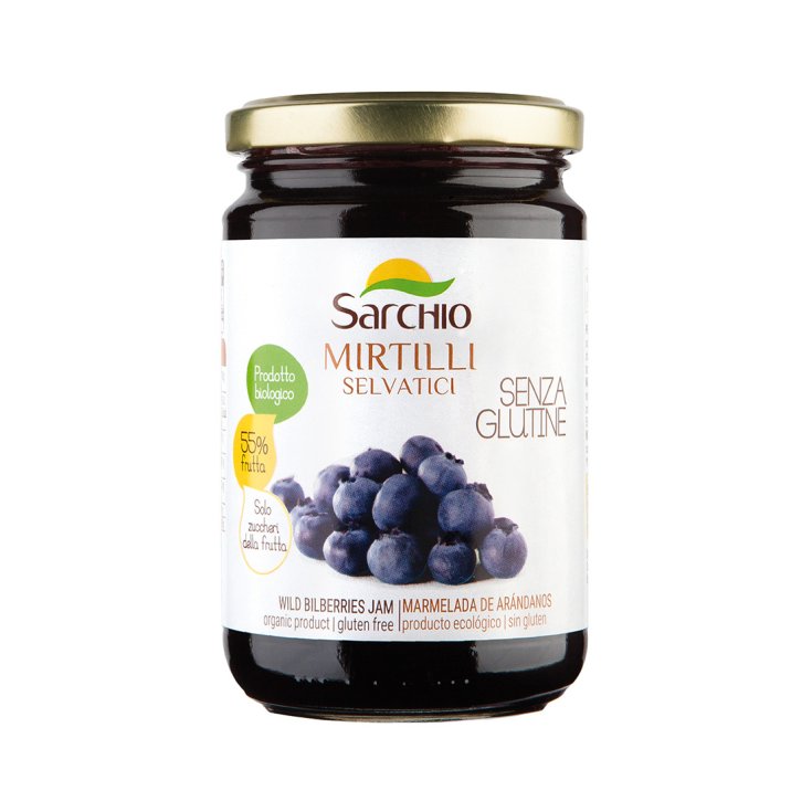 Sarchio Compote Of Wild Blueberries Organic Product 320g