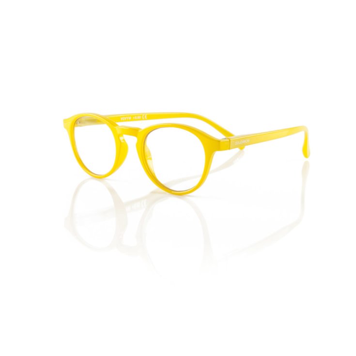 Doubleice Velvet Yellow Glasses +1.50 diopters