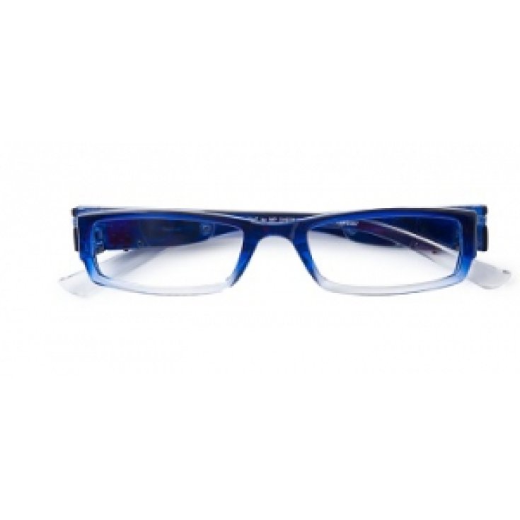 Twins Optical Moonlight Led Preassembled Glasses Blue Color +2.5 Diopters