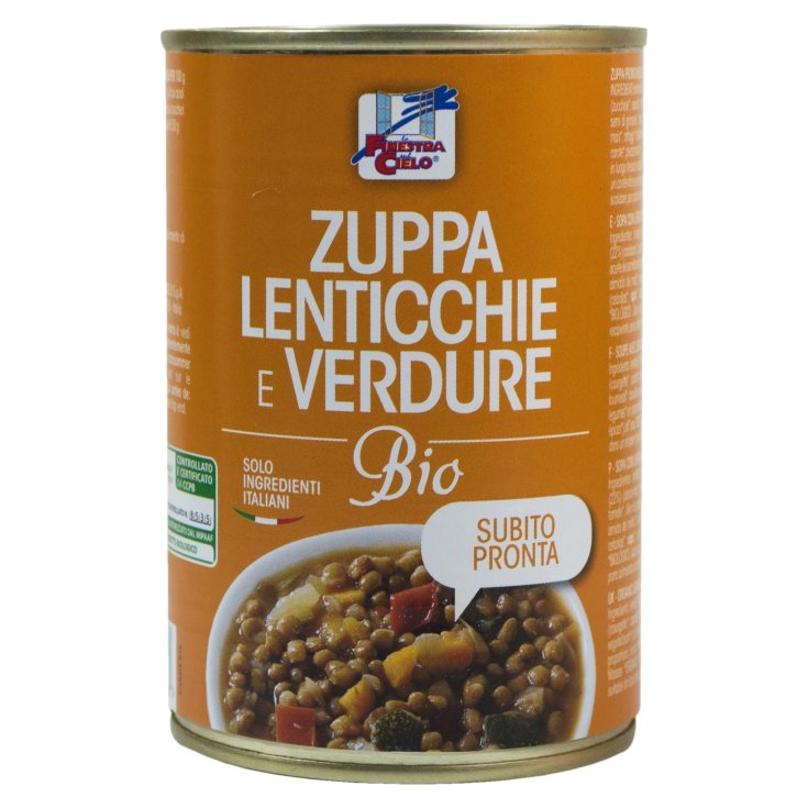 Organic Lentil And Vegetable Soup 400g