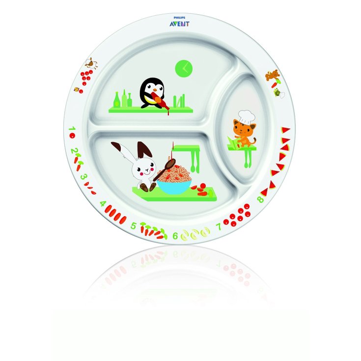 Philips Avent Compartment Plate +12 Months