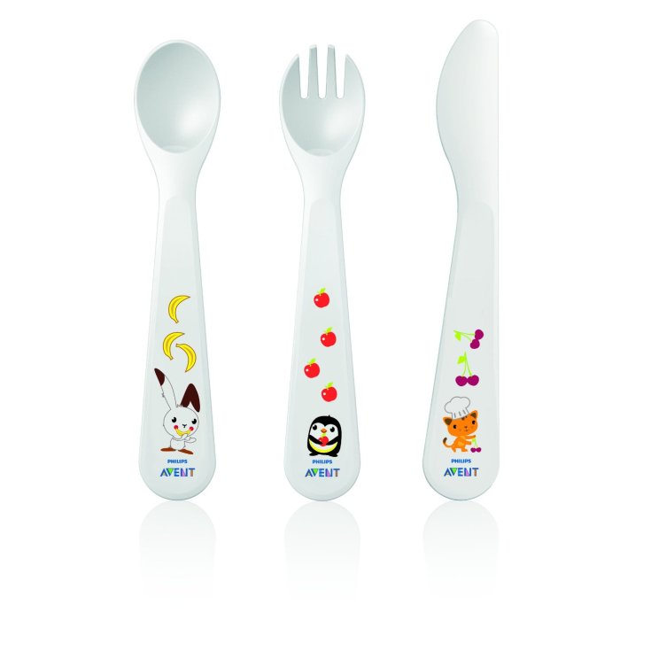 Philips AVENT Knife Fork Spoon +18 Months