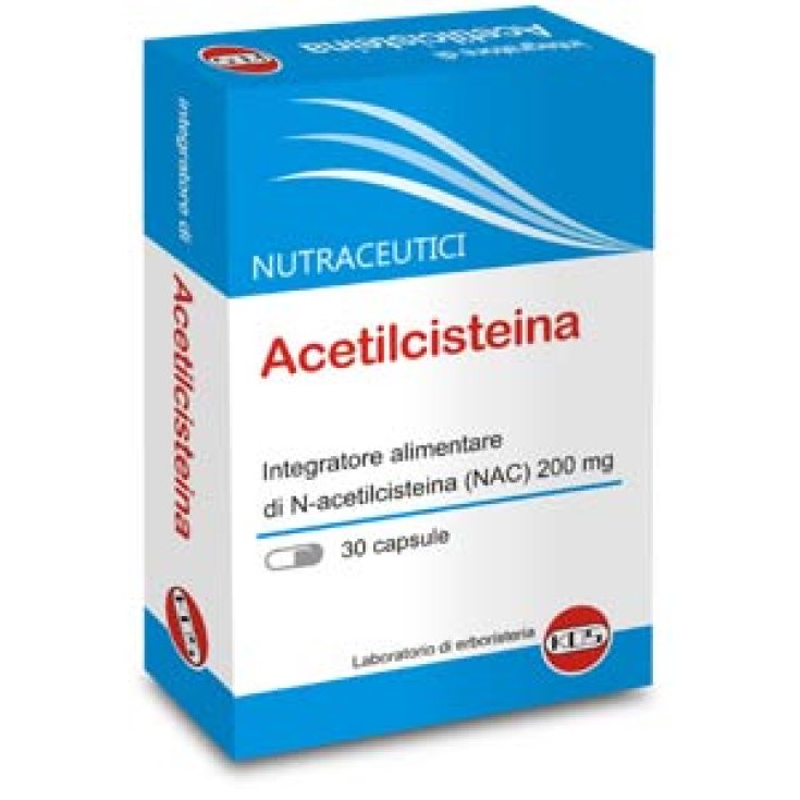 KOS Acetylcysteine Food Supplement 30 Capsules