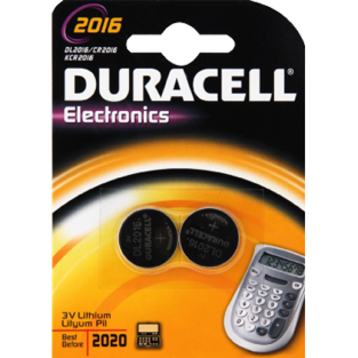 Duracell Specialty 2016 2 Pieces