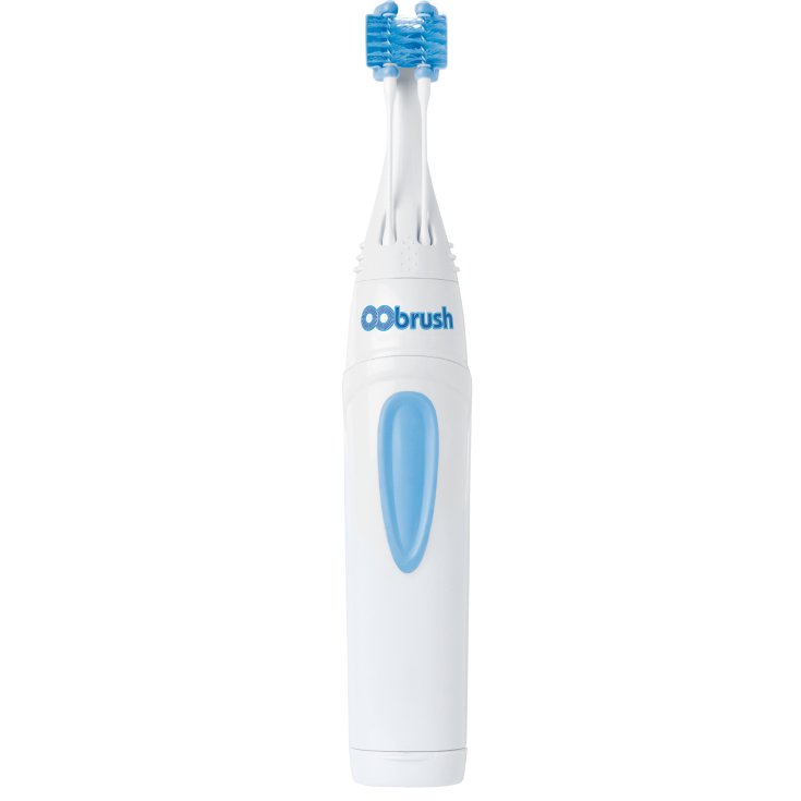 Oobrush Double Head Electric Toothbrush With 1 Piece Battery