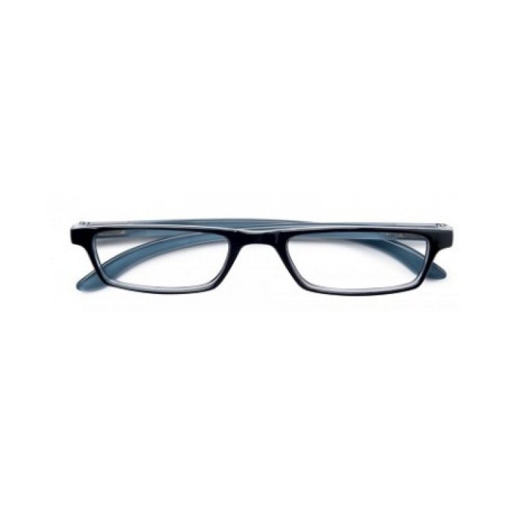 Trendy Premium Glasses Black / blue Diopter +1.50