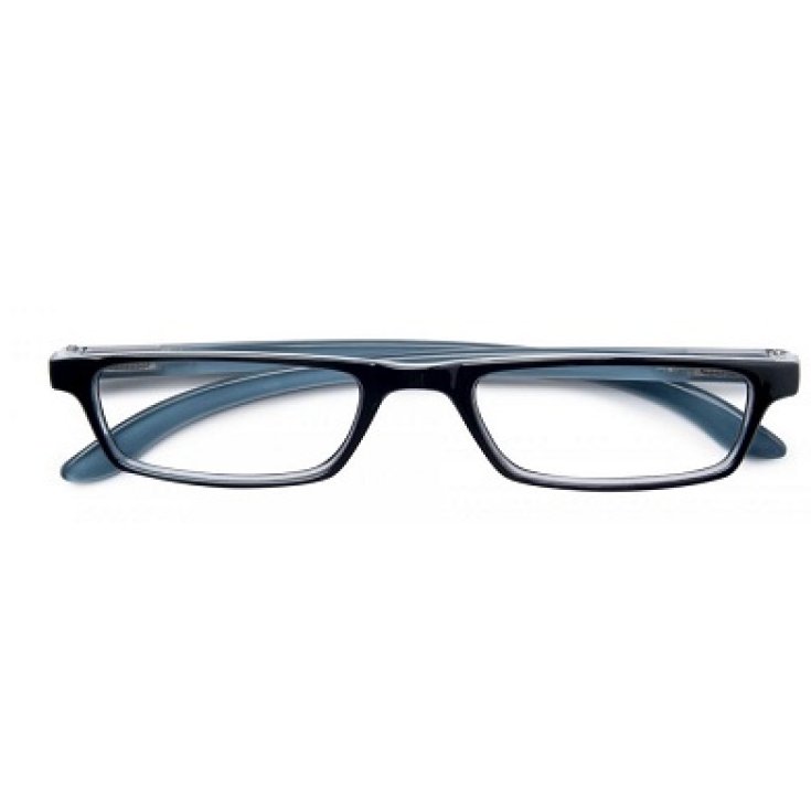 Trendy Premium Glasses Black / Blue Diopter +3.50